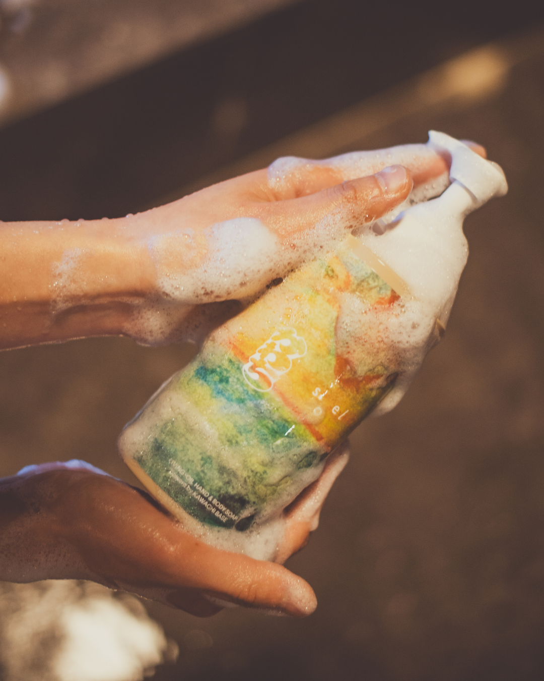 soel × KAWACHI BASE かわち LIVING-OIL Hand & Body Wash 400ml