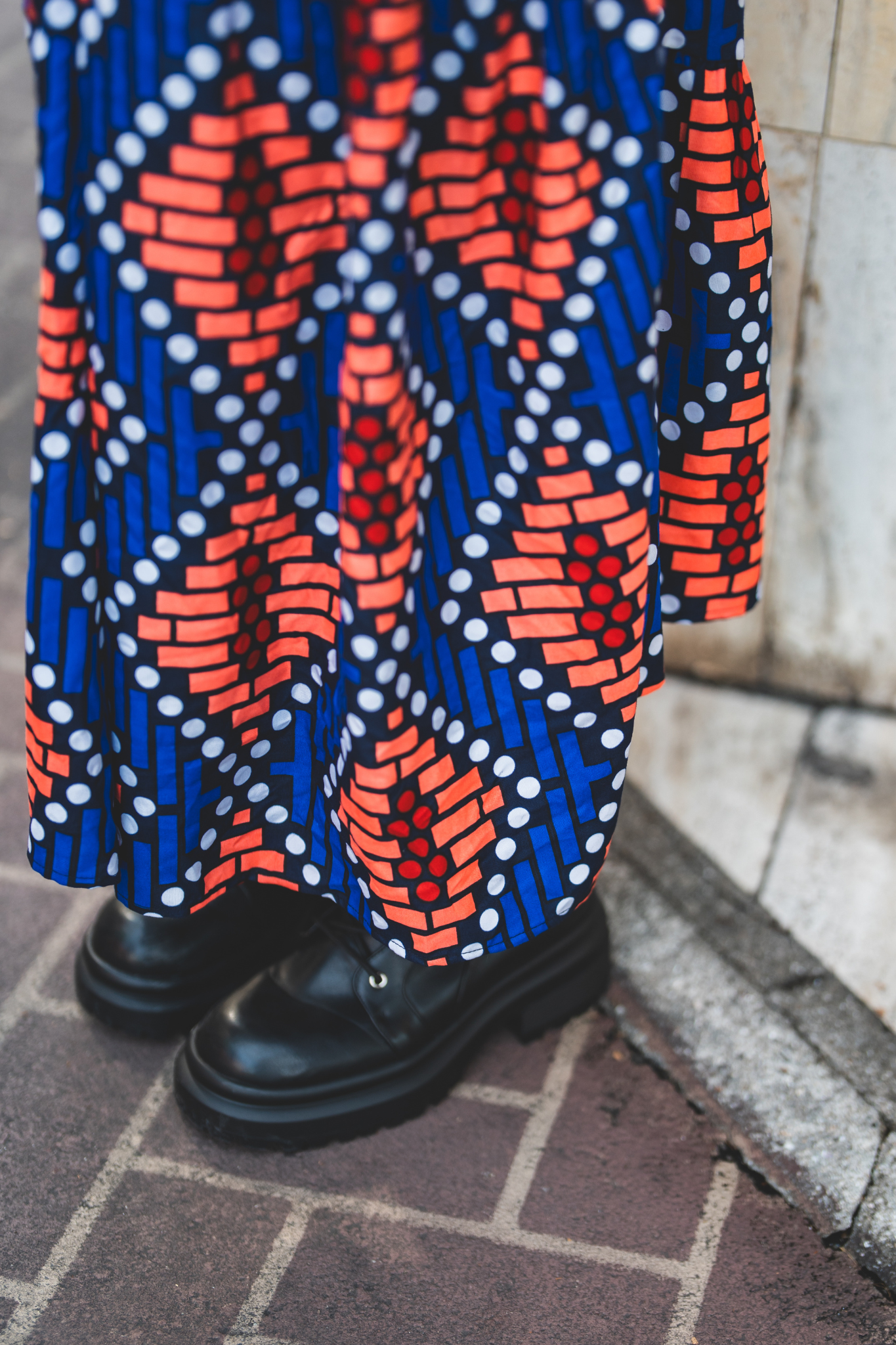 【moyan ecri× StyleReborn】AFRICA付け衿付きボリュームワンピース