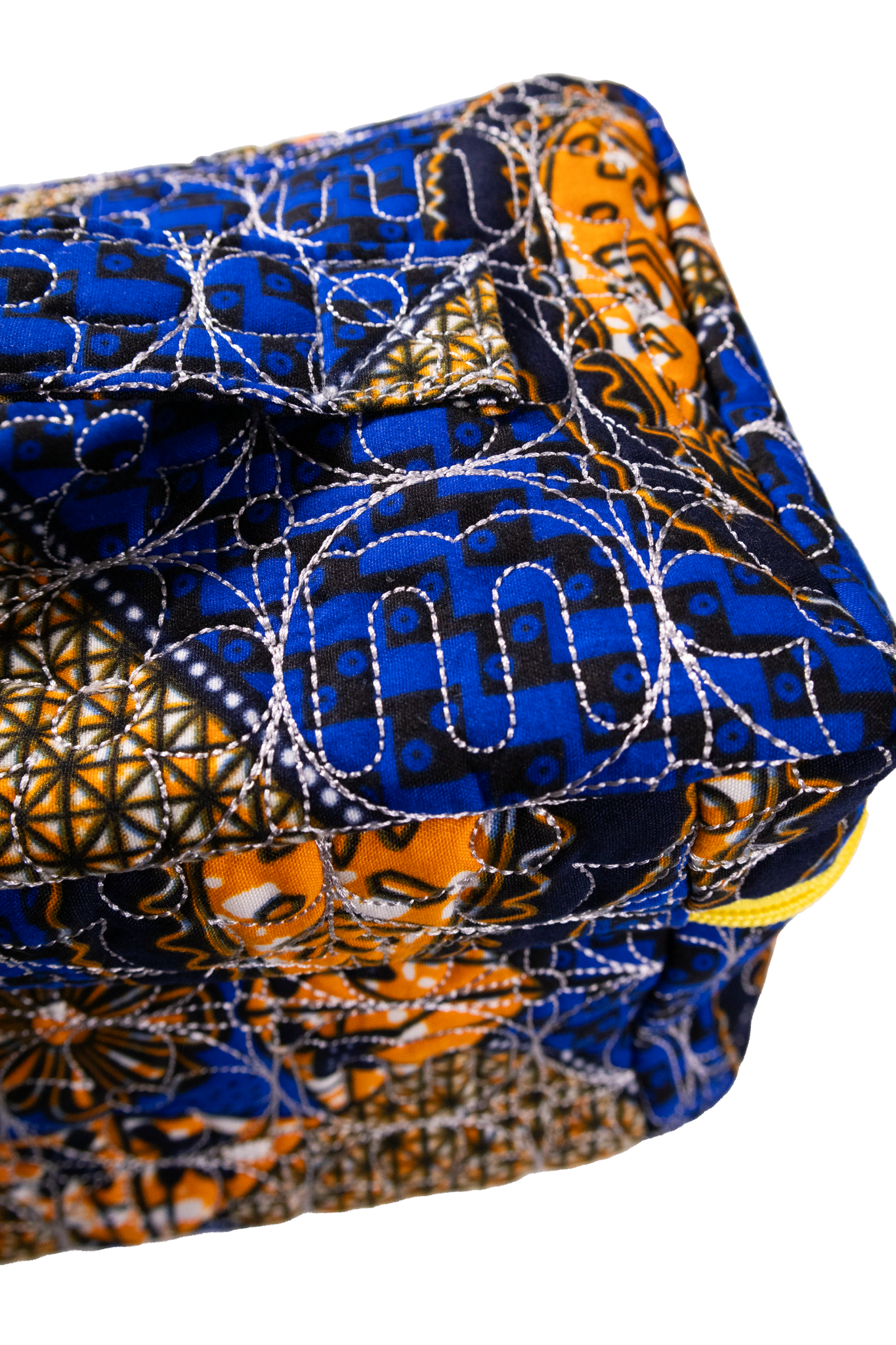 【moyan ecri× StyleReborn】Africa Quilt Box Bag Kind of quiet