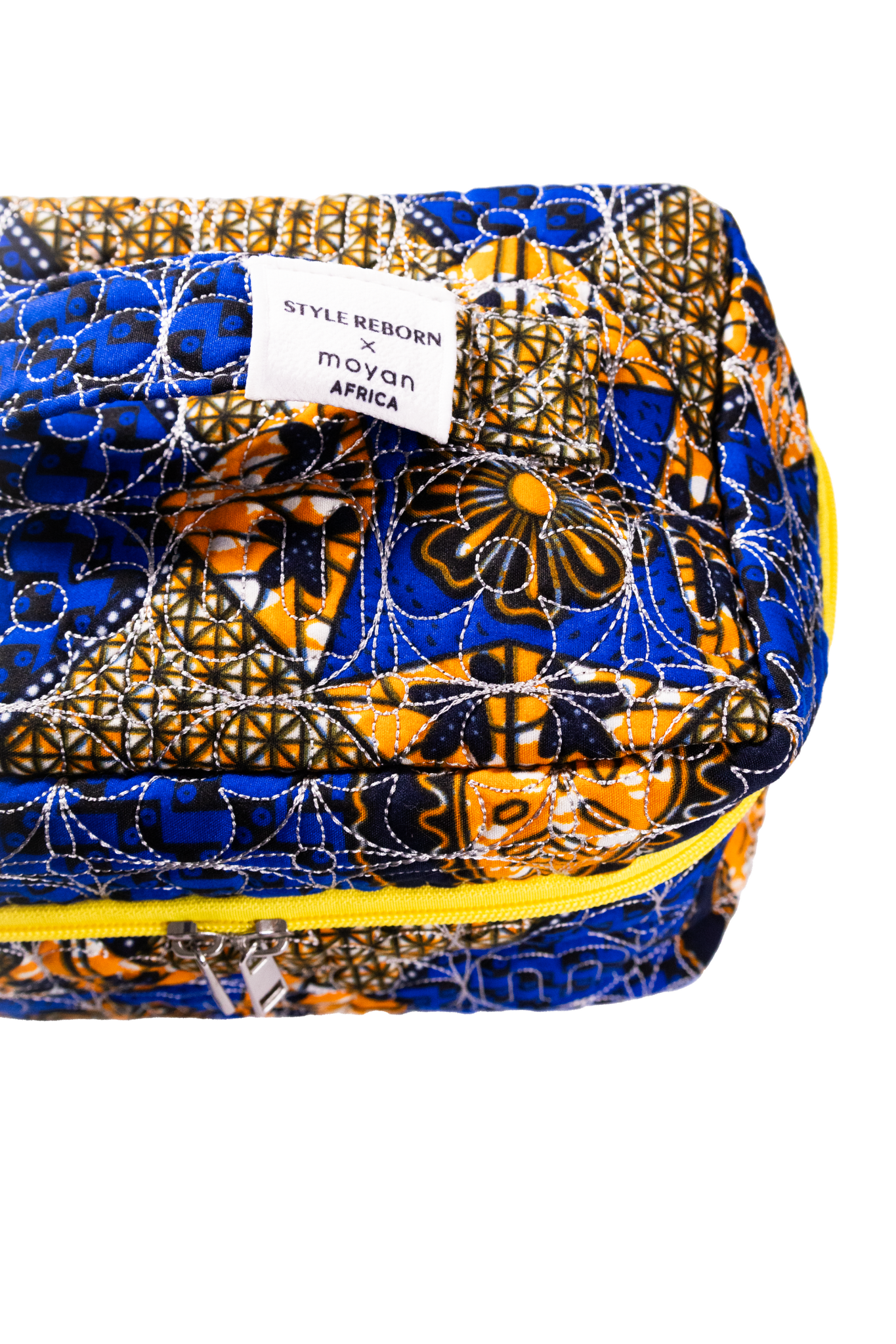 【moyan ecri× StyleReborn】Africa Quilt Box Bag Kind of quiet