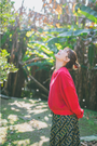 【moyan ecri× StyleReborn】パッチ刺繍 T-Shirt New Blocks Pink