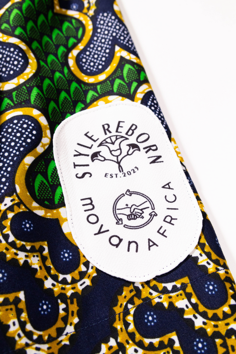 【moyan ecri× StyleReborn】パッチ刺繍 T-Shirt Passionate White