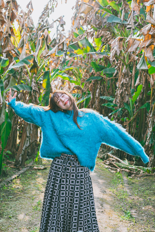 【moyan ecri× StyleReborn】Africa Tuck Gather Skirt Passionate main image 0