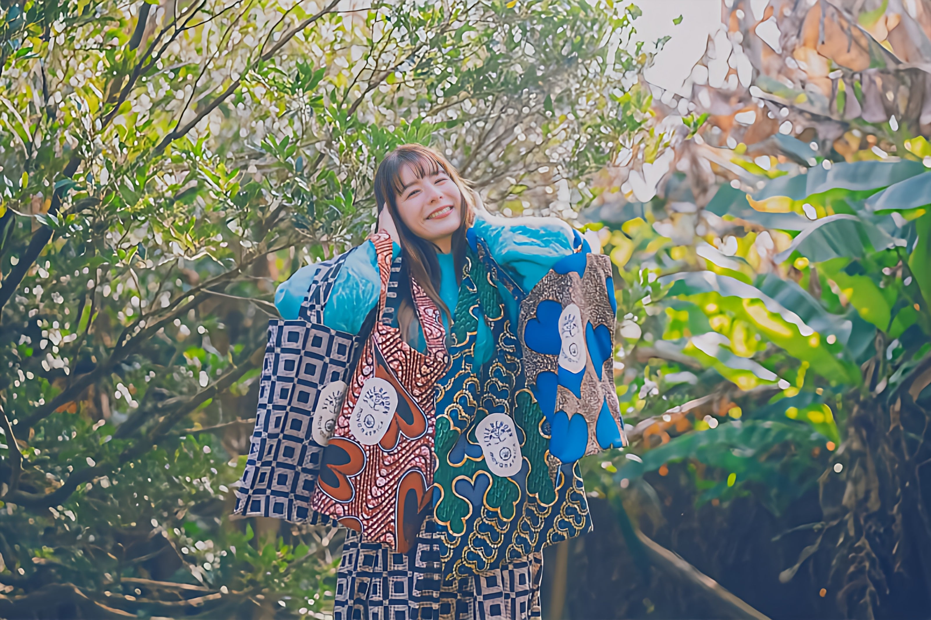 【moyan ecri× StyleReborn】Africa Reversible Bustier Kind of quiet