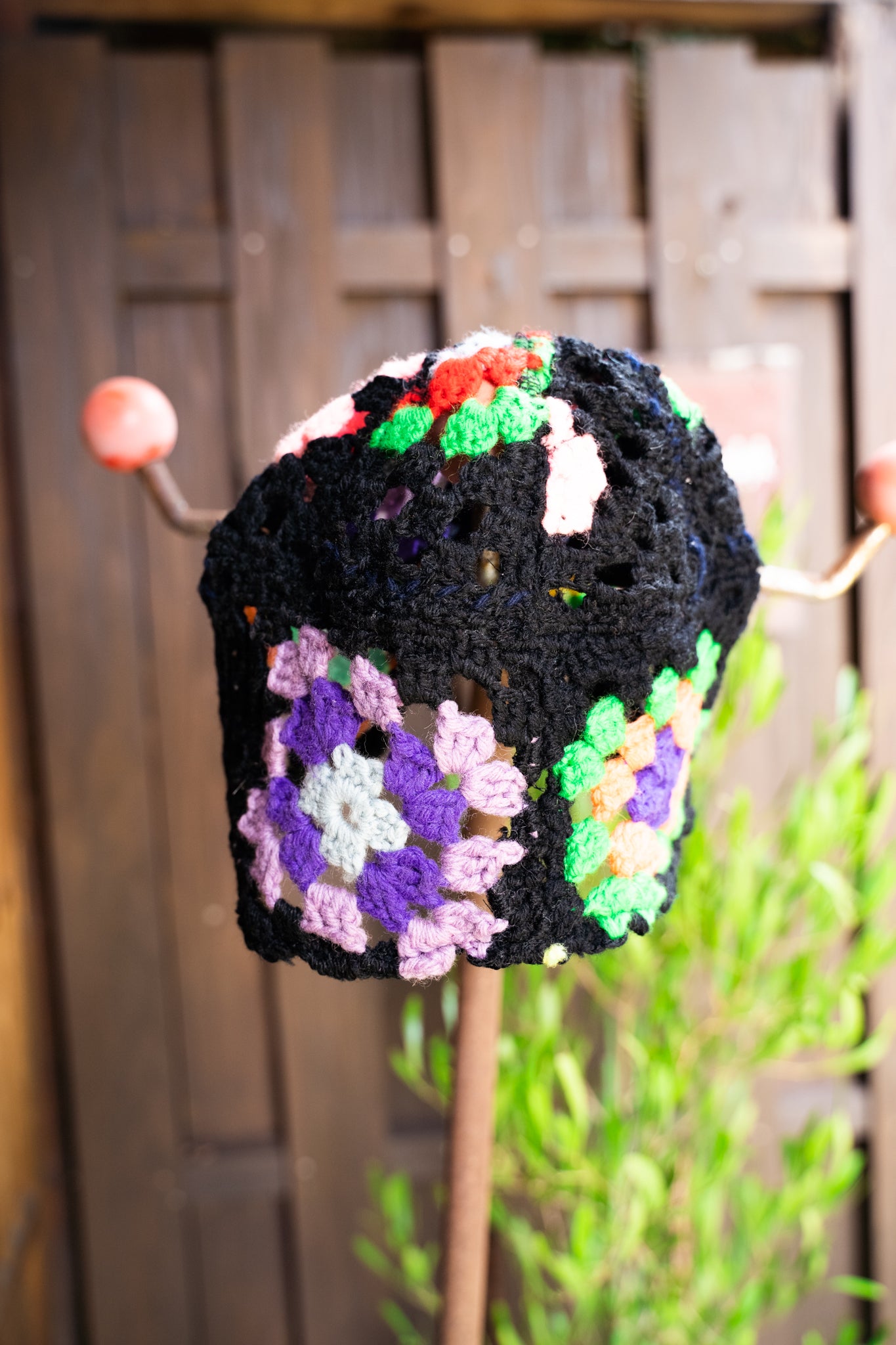 完売品　ragmou handmade cloche knit hat KNH2027OSBLK_8f3f9992-64fa-