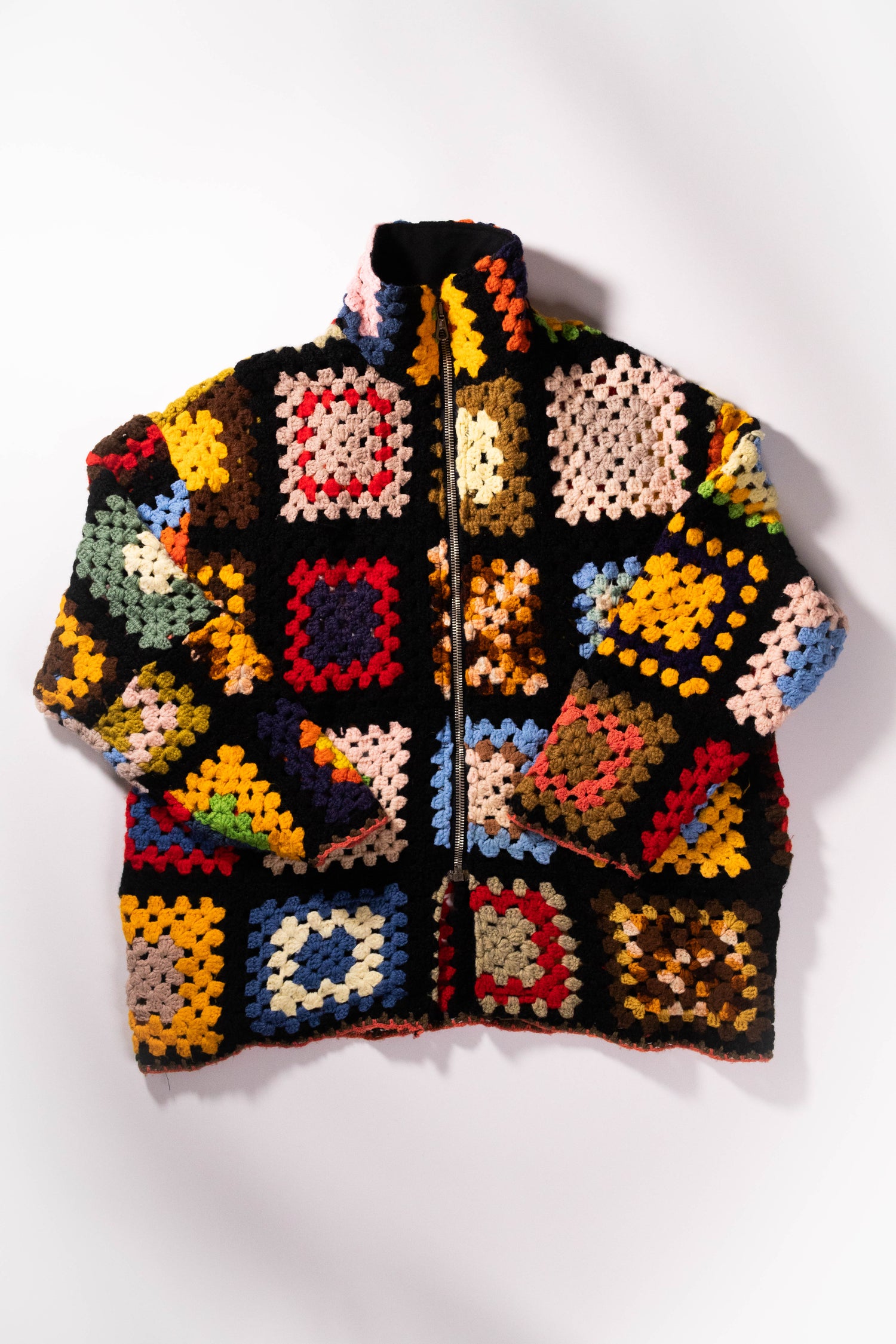 【REMAKEBYK×StyleReborn】Remake Crochet Track Jacket