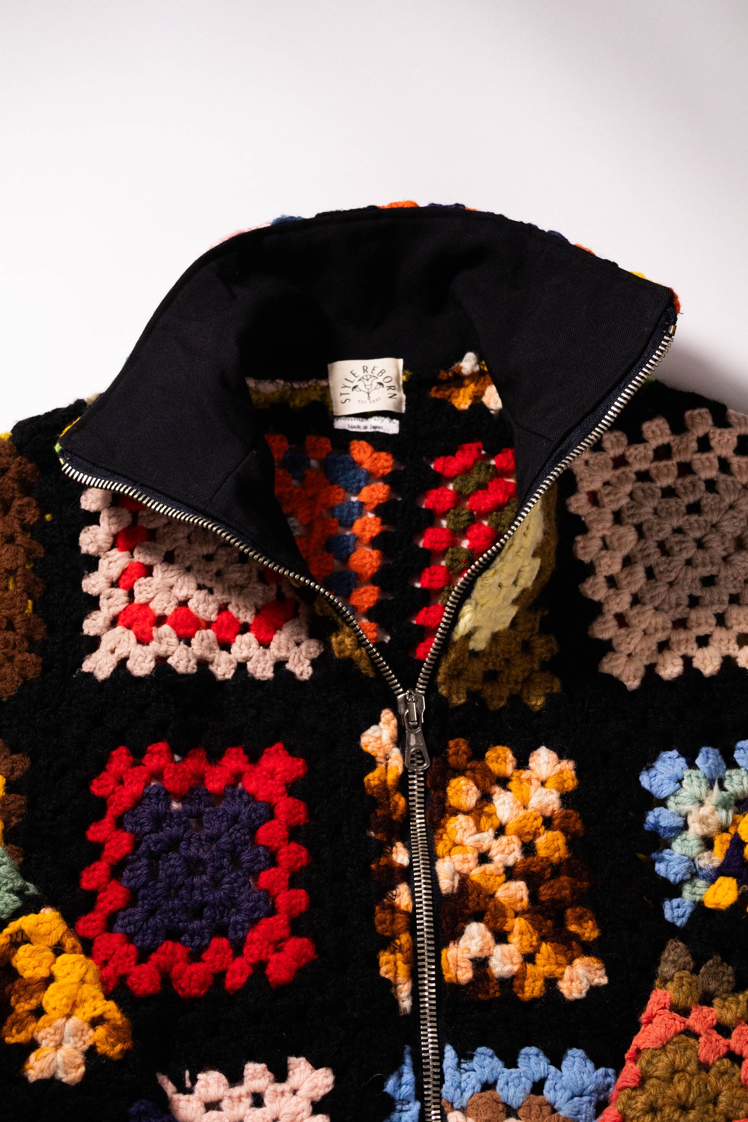 【REMAKEBYK×StyleReborn】Remake Crochet Track Jacket